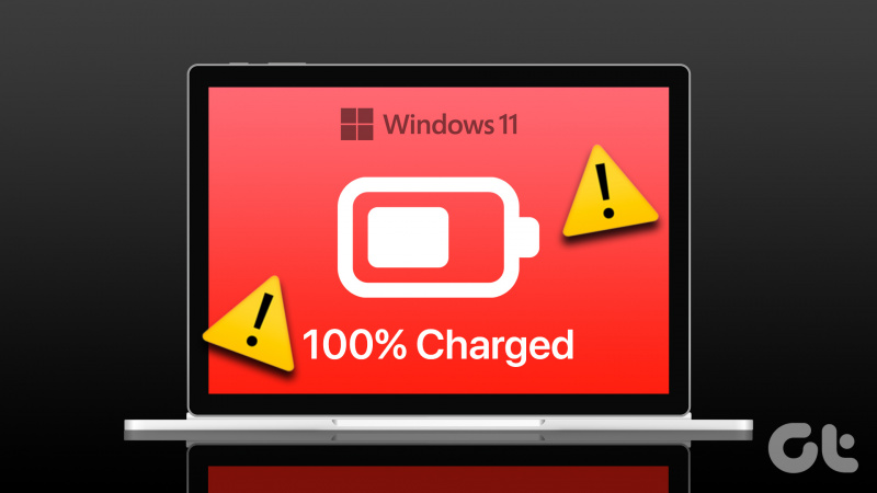 Les 6 meilleures façons de réparer un ordinateur portable Windows 11 affichant un mauvais pourcentage de batterie