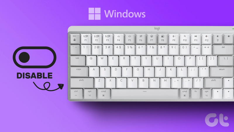 Πώς να απενεργοποιήσετε το πληκτρολόγιο σε φορητό υπολογιστή με Windows