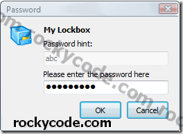 Hvordan skjule en mappe på en sikker måte i Windows ved hjelp av Lockbox