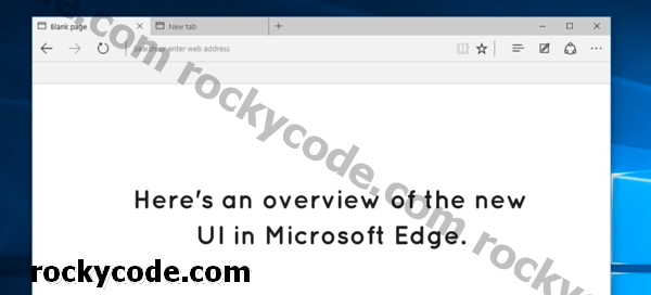 Pregled preglednika Edge u sustavu Windows 10