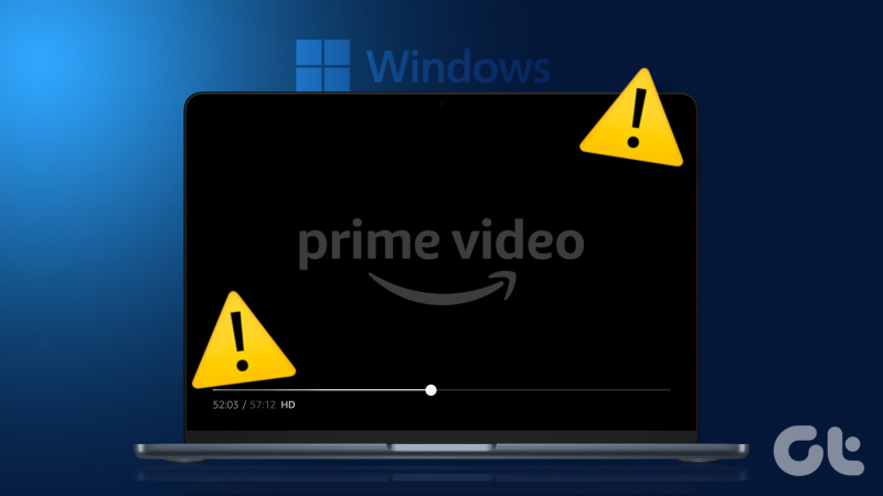 9 nejlepších způsobů, jak vyřešit problém s černou obrazovkou v Amazon Prime Video na Windows