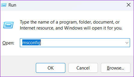   Otvorte konfiguráciu systému v systéme Windows 11
