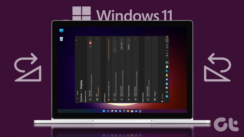Kaip pasukti ekraną Windows 11, 10, 8 arba 7