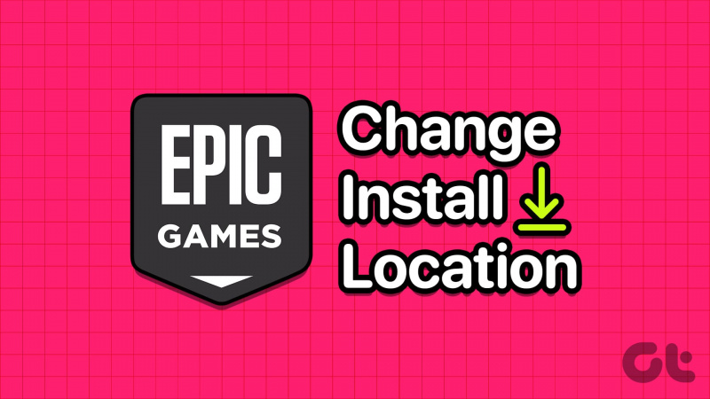 Πώς να αλλάξετε την τοποθεσία εγκατάστασης Epic Games στα Windows