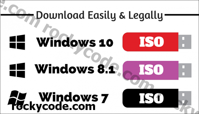 Com baixar fàcilment i legalment les ISO ISO de Windows 10 i 8.1