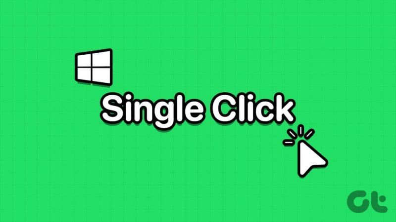 Kako omogočiti en klik v sistemu Windows 11 in starejših različicah