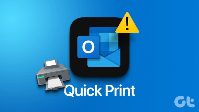 I 9 modi principali per risolvere il problema con la stampa rapida di Outlook che non funziona su Windows 11