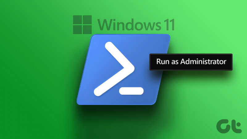 8 måder at køre PowerShell som administrator på i Windows 11