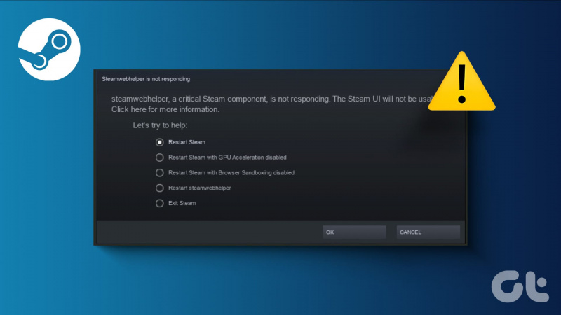 Κορυφαίες 8 επιδιορθώσεις για το σφάλμα «Ένα κρίσιμο στοιχείο Steam δεν ανταποκρίνεται» στα Windows 11