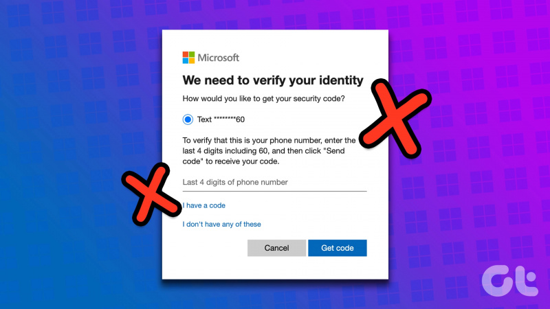 Topp 6 måter å fikse Microsoft som ikke sender en sikkerhetskode