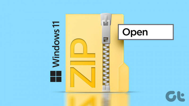 3 modi migliori per aprire i file ZIP senza un'app di terze parti su Windows 11